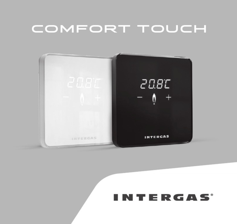 Intergas Comfort Touch user manual