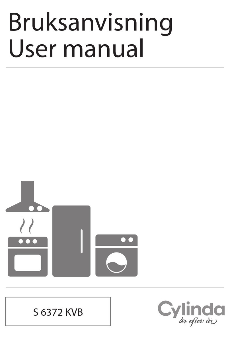 Cylinda S 6372 KVB user manual