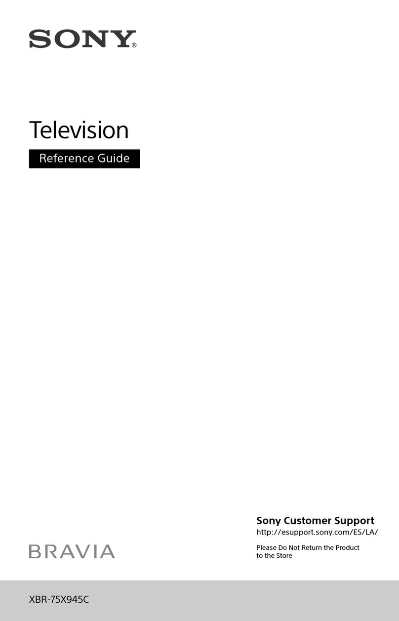 Sony XBR-75X945C User manual