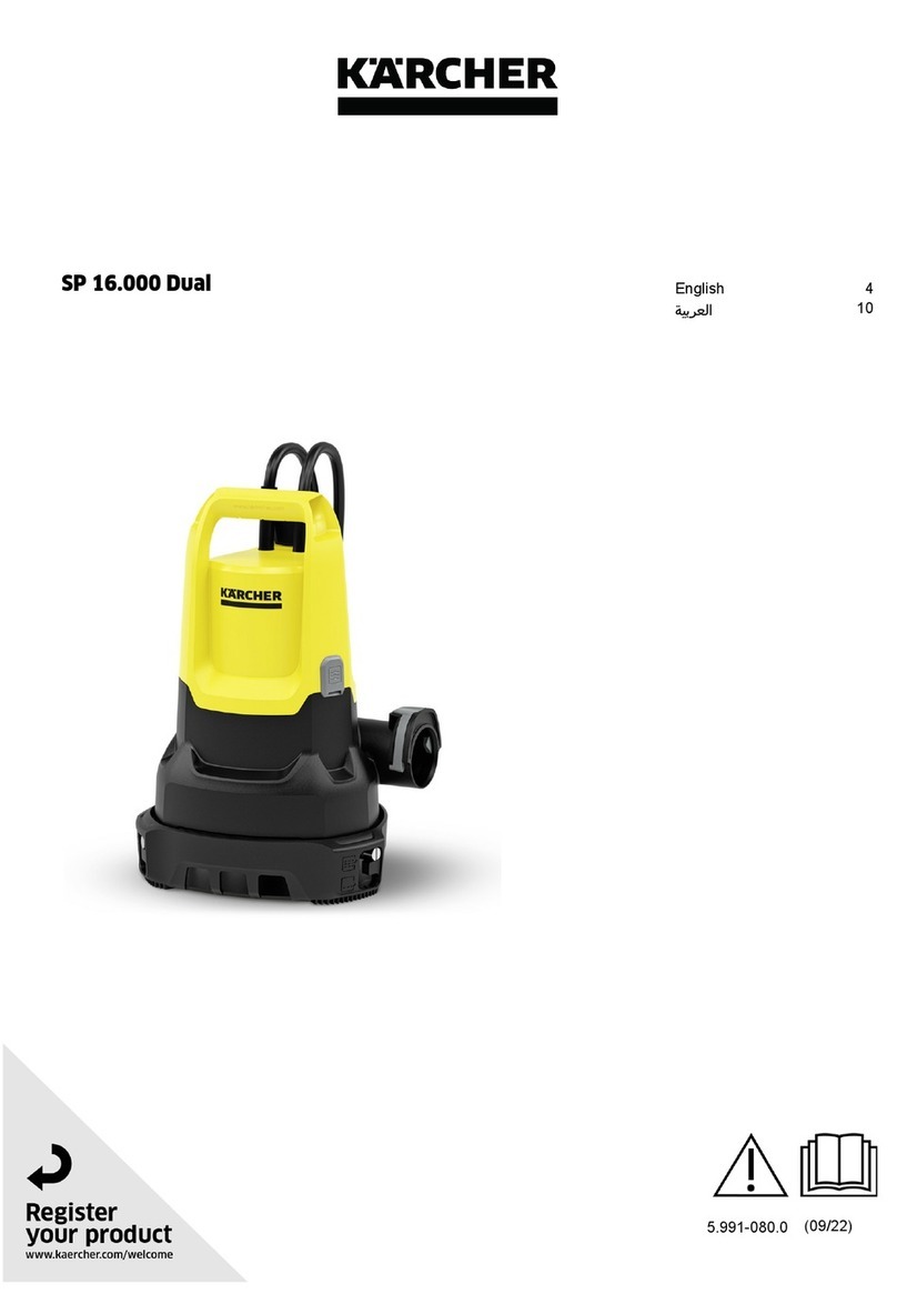 Kärcher SP 16.000 Dual User manual
