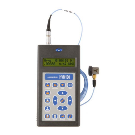 Larson Davis HVM100 User manual Larson Davis HVM100 User manual
