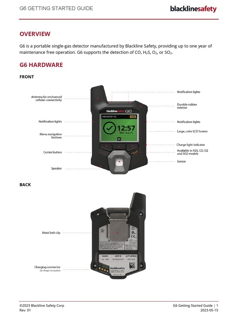 Blackline Safety G6 User manual