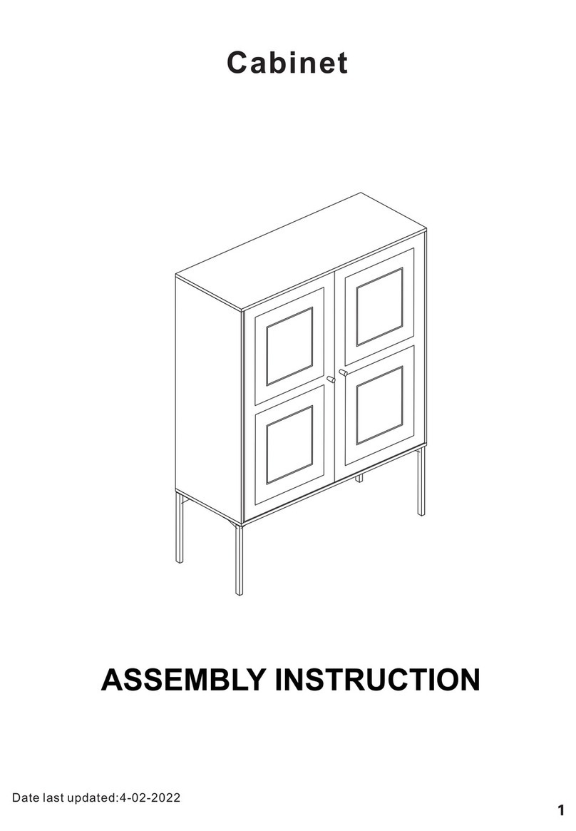 Baxton Studio LCF20163 Assembly instruction