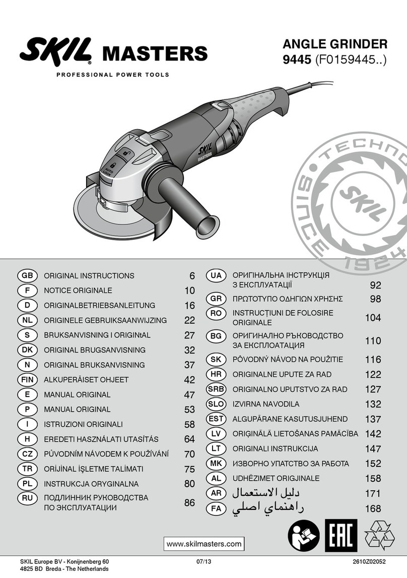 SKIL MASTERS 9445 Original instructions