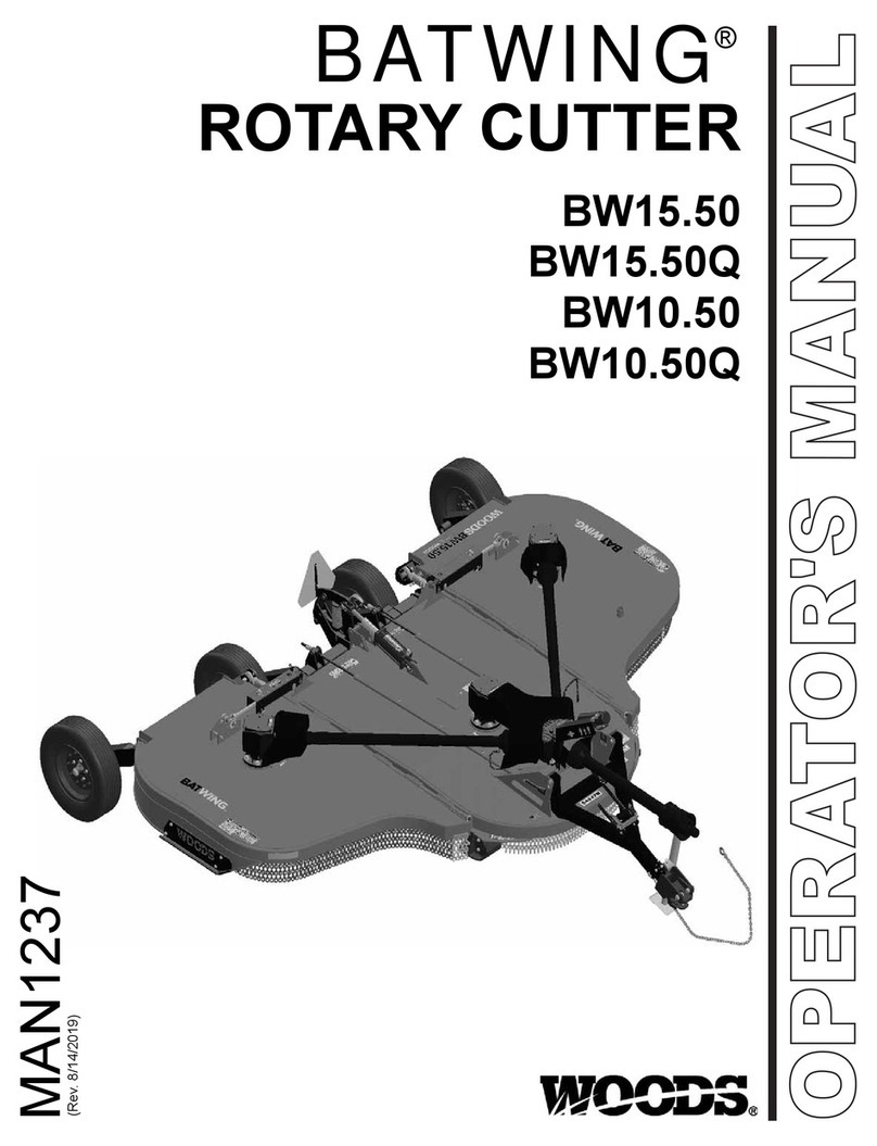 Woods BATWING BW15.50Q User manual