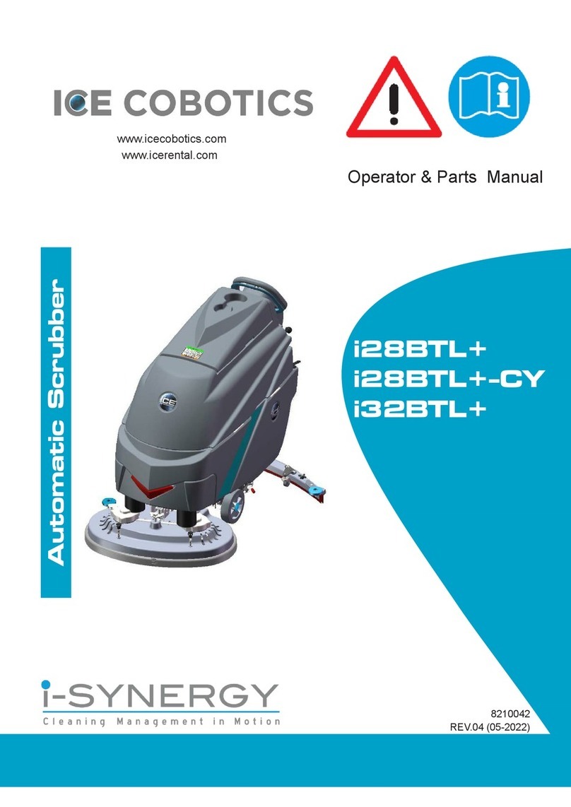 ICE COBOTICS i-SYNERGY i28BTL+ Operator's & parts manual