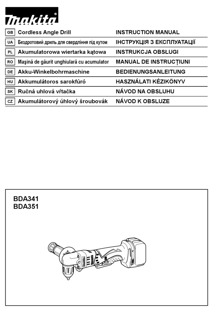 Makita BDA351 User manual
