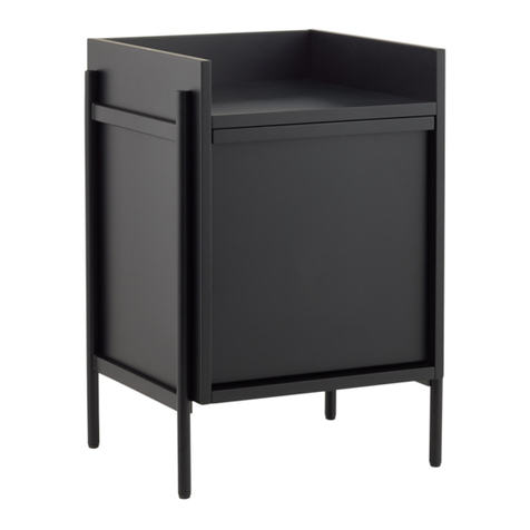The Container Store Hudson File Cabinet User manual
