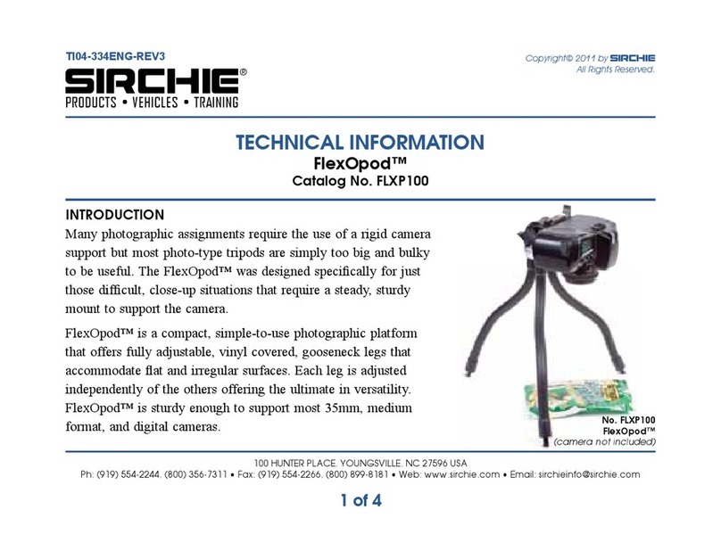 SIRCHIE FlexOpod FLXP100 Manual