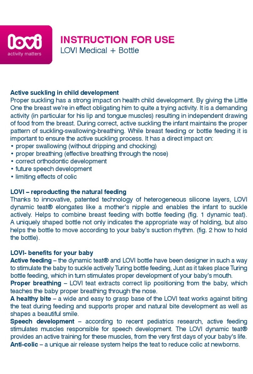 Lovi Medical + Bottle Instructions for use Lovi Medical + Bottle Instructions for use