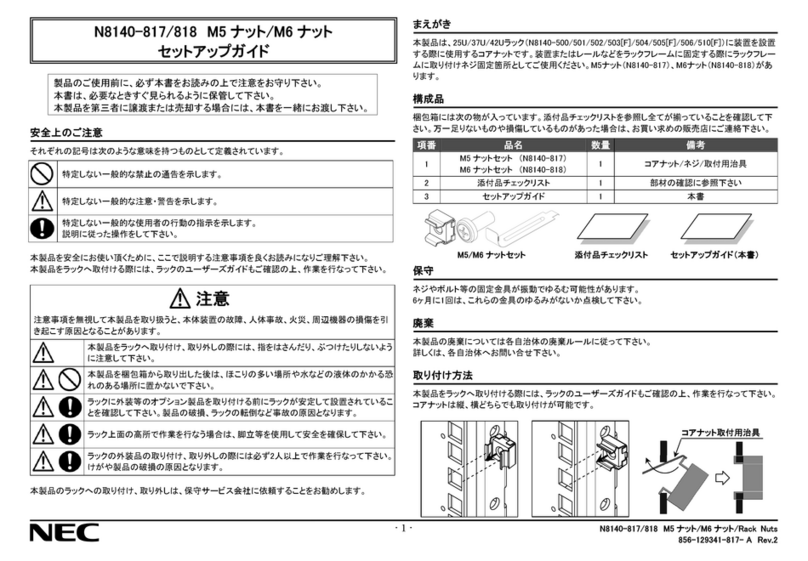 NEC N8140-817 User manual