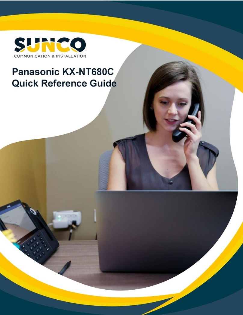 Panasonic NS700 Quick reference guide