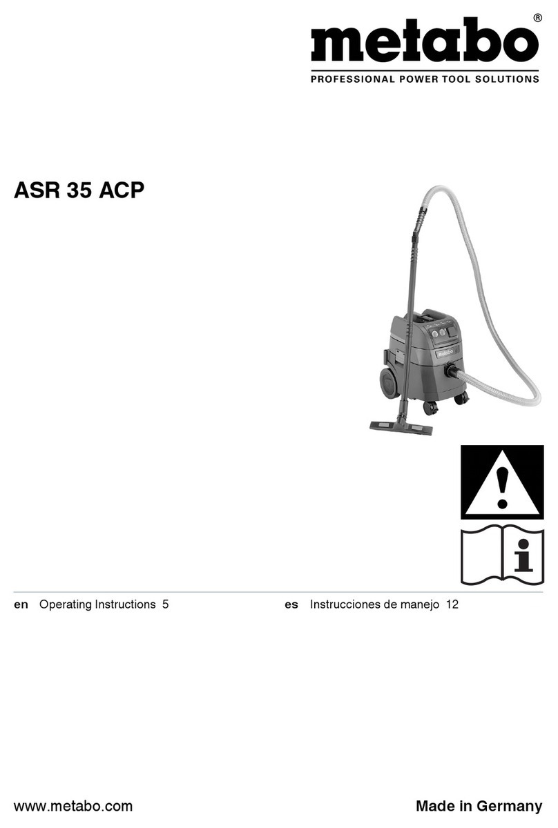 Metabo ASR 35 ACP User manual