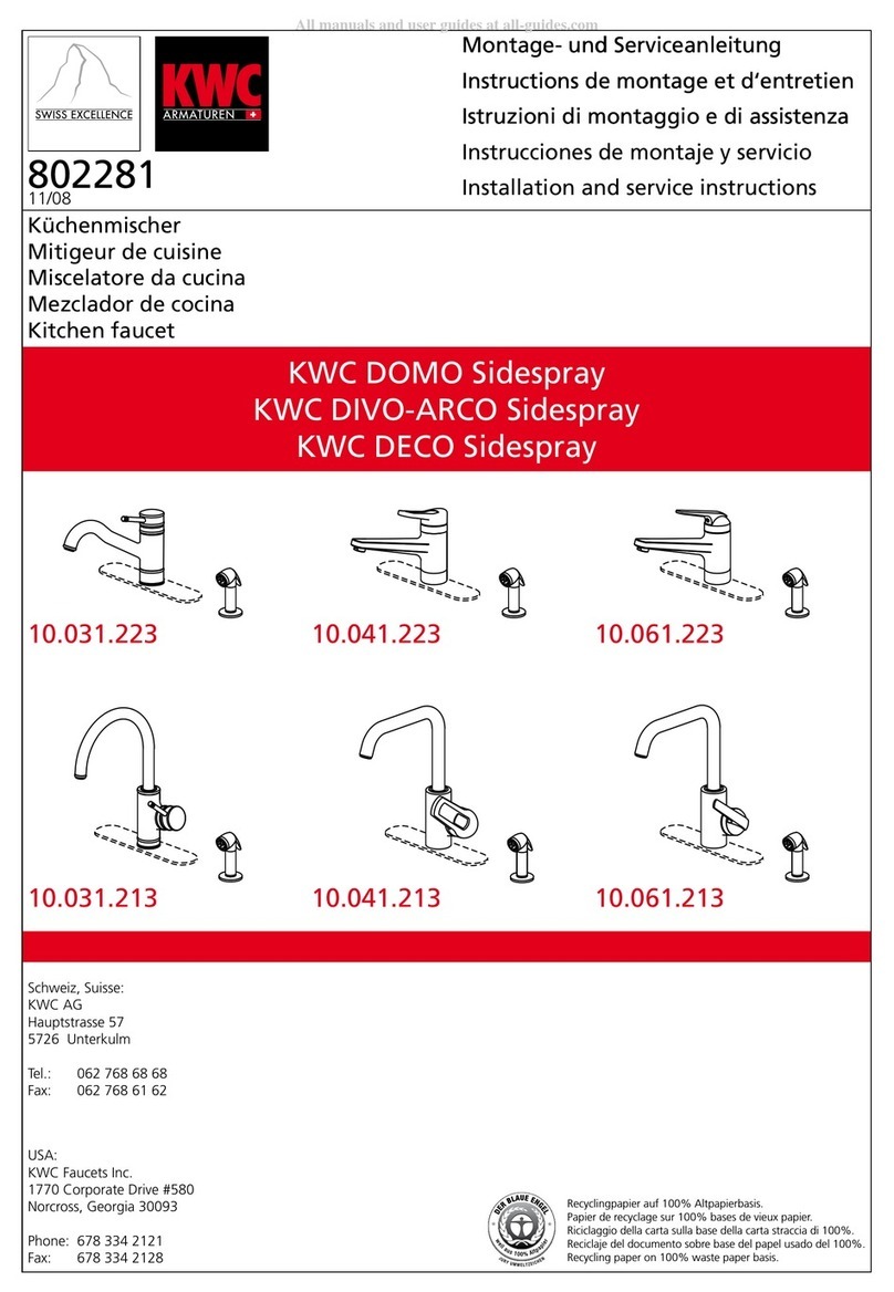 KWC DOMO Quick guide
