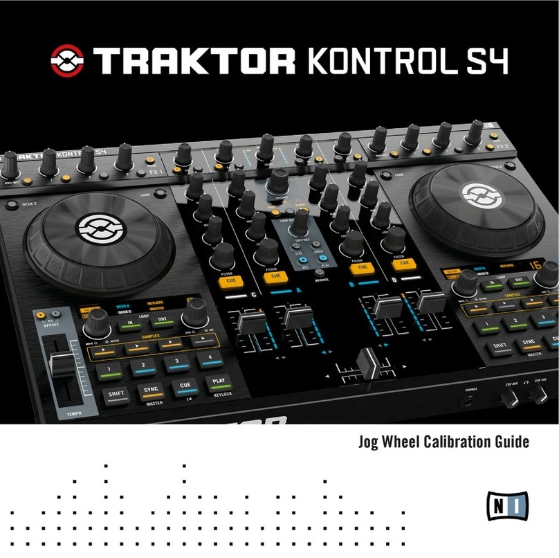 Native Instruments TRAKTOR KONTROL S4 Use and care manual