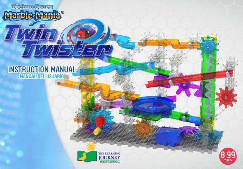 The Learning Journey Techno Gears Marble Mania Twin Twister User manual The Learning Journey Techno Gears Marble Mania Twin Twister User manual