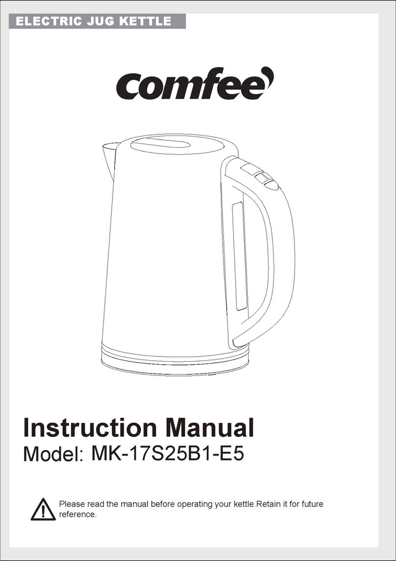Comfee MK-17S25B1-E5 instruction manual