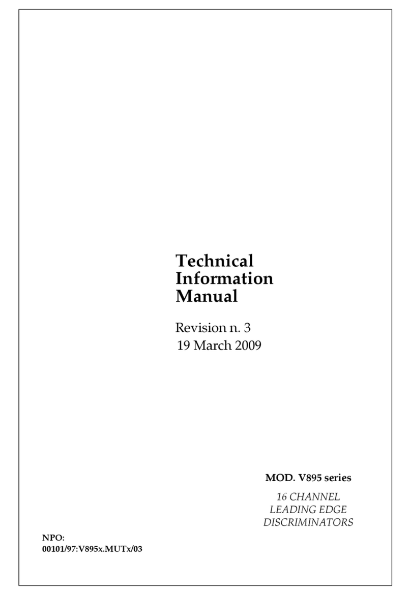 Caen V895 Series manual