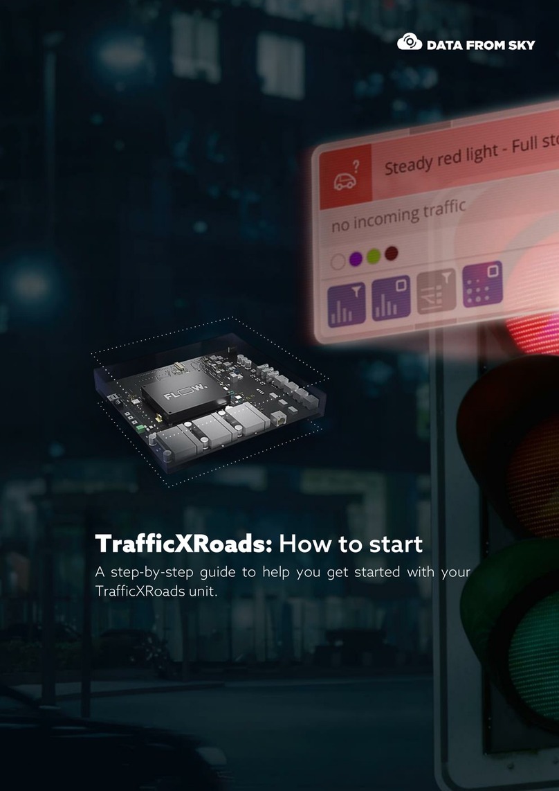 DATA FROM SKY TrafficXRoads User manual