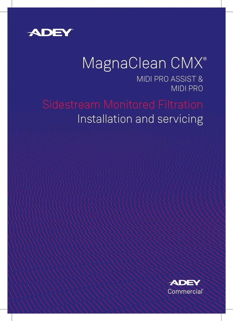 Adey MagnaClean CMX MIDI PRO ASSIST User manual