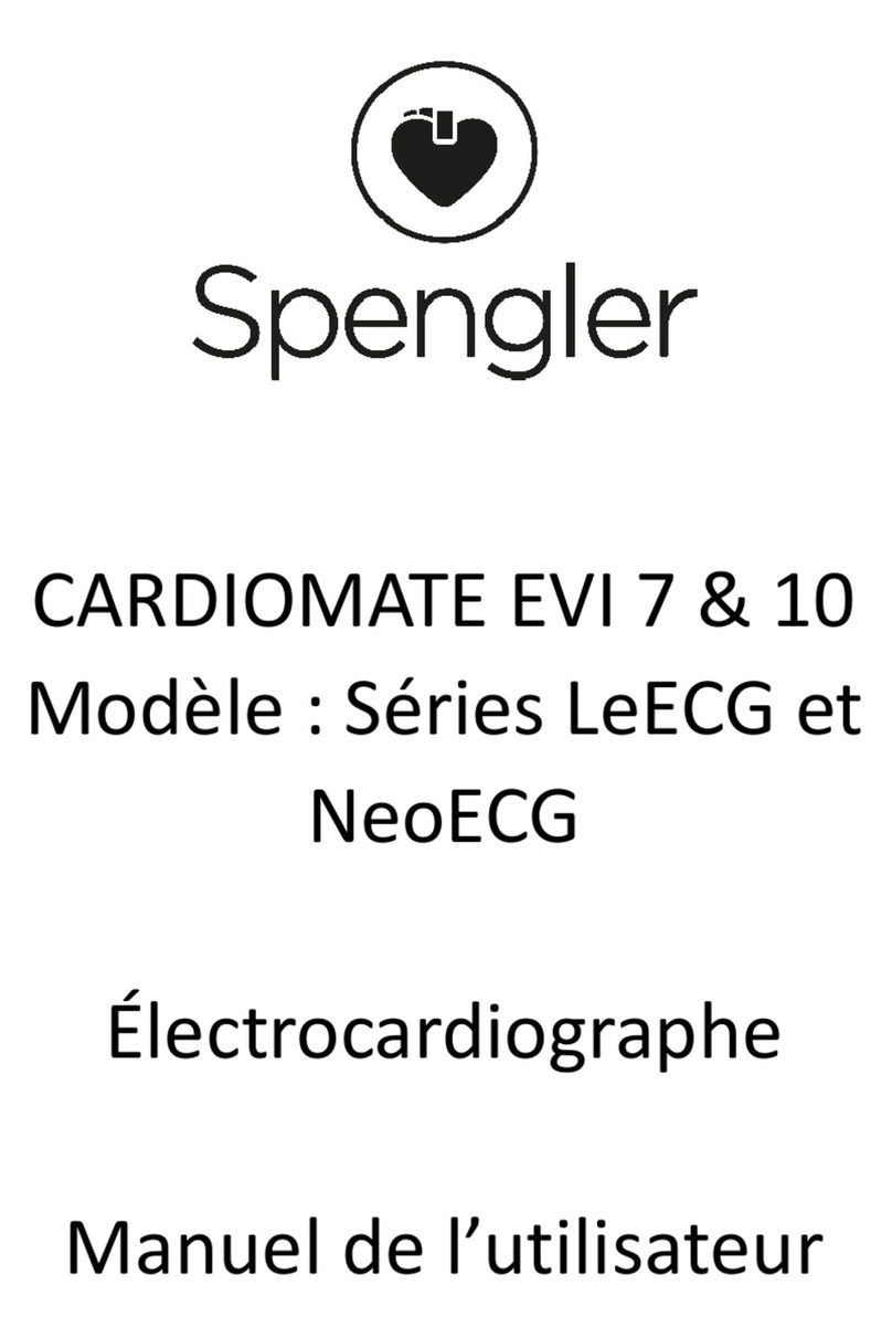 Spengler LeECG Series Operator's manual