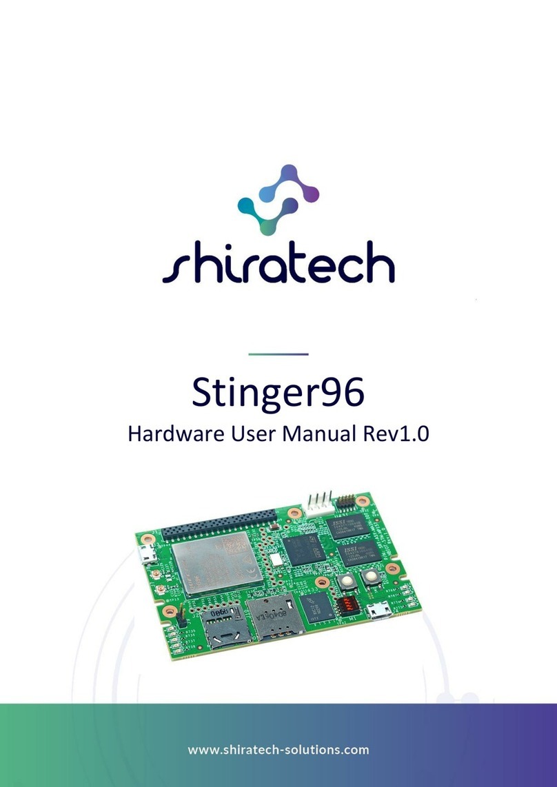 Shiratech Stinger96 Hardware user manual