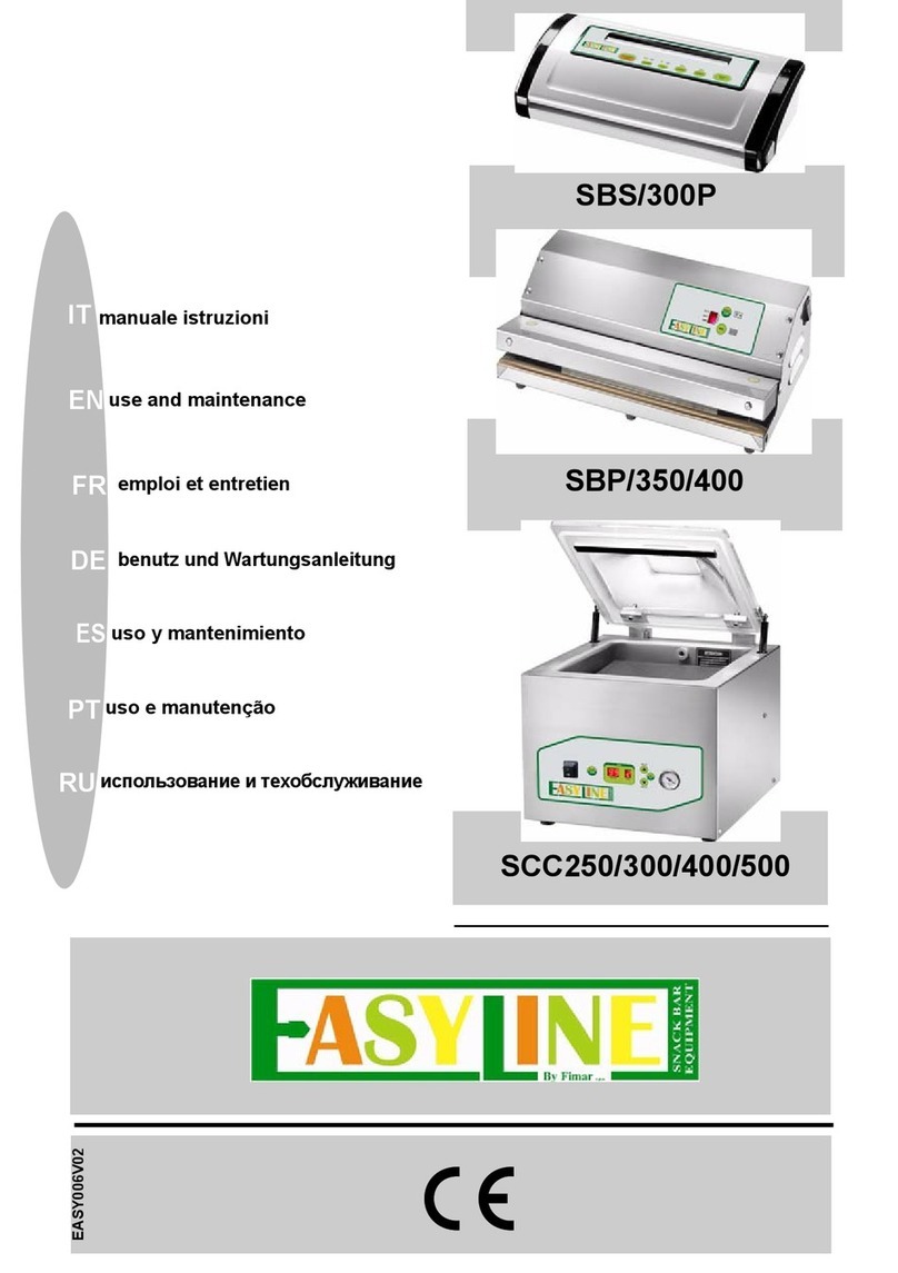 EasyLine SCC250 Use and maintenance