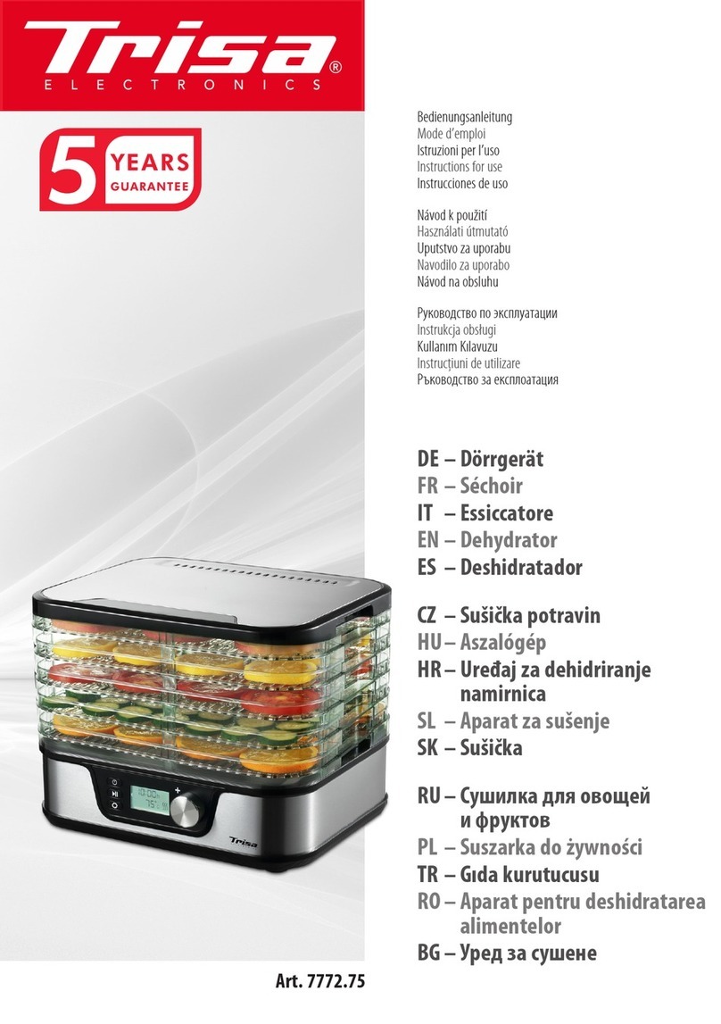 Trisa electronics 7772.75 User manual Trisa electronics 7772.75 User manual
