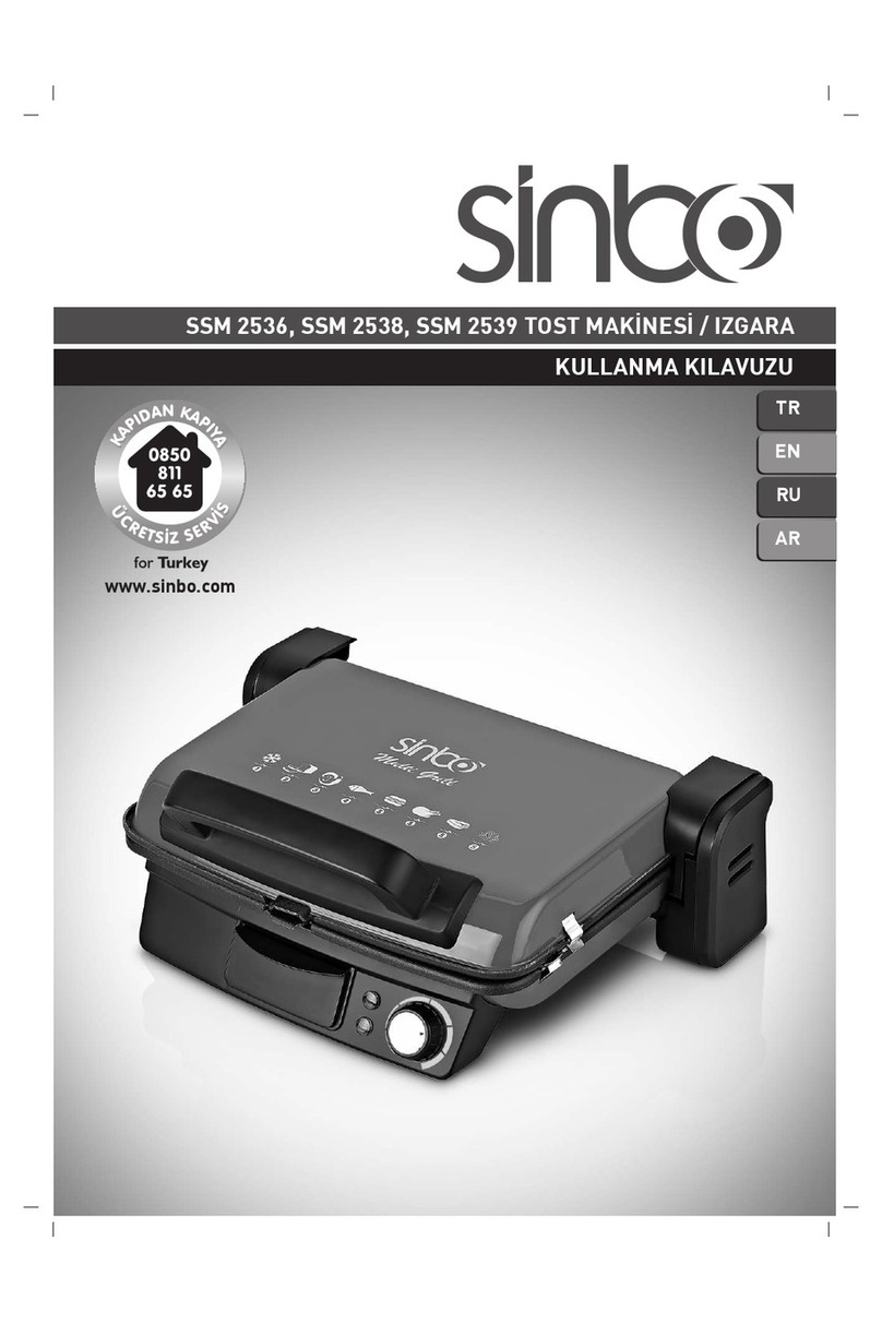 Sinbo SSM 2538 manual