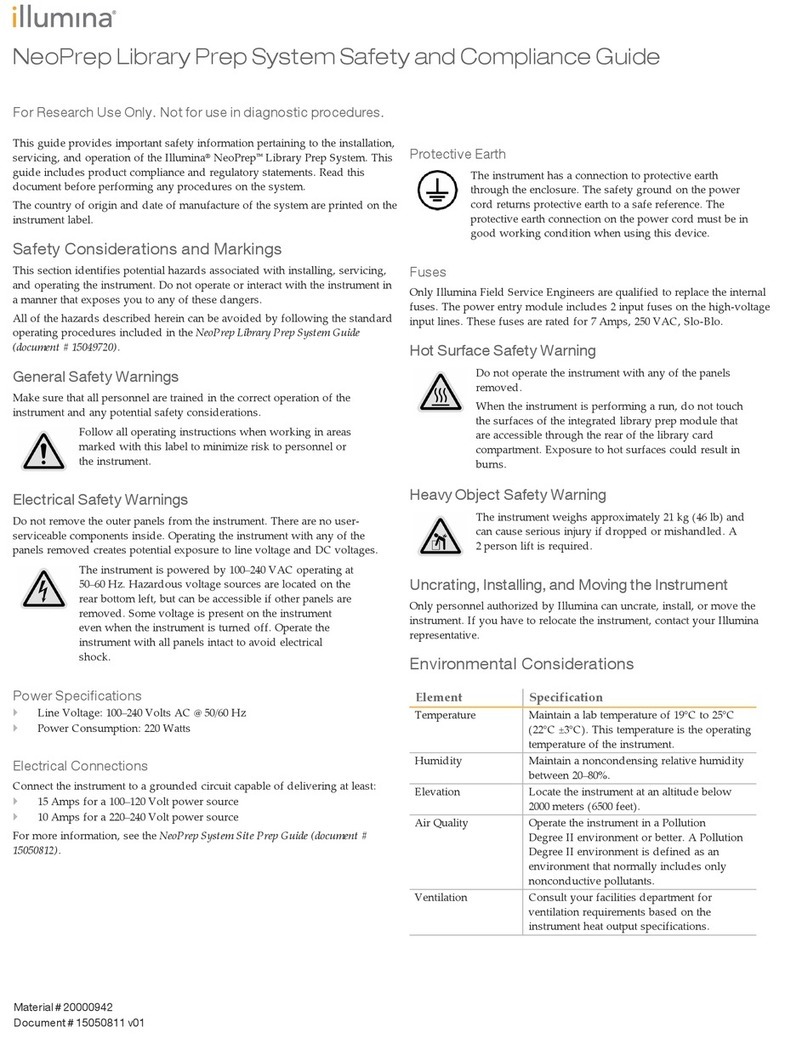 illumina NeoPrep Library Prep System Installation and operating manual