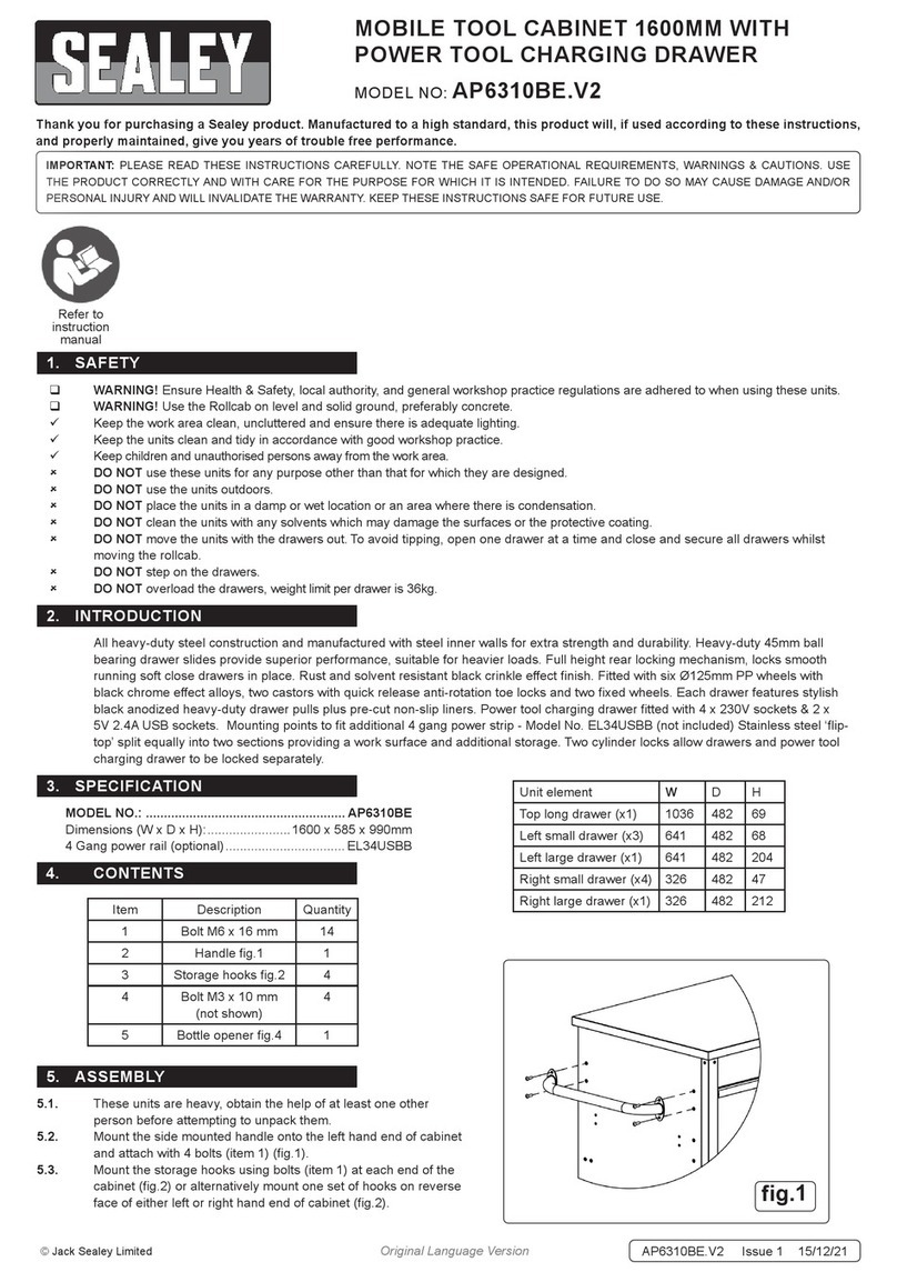 Sealey AP6310BE.V2 User manual