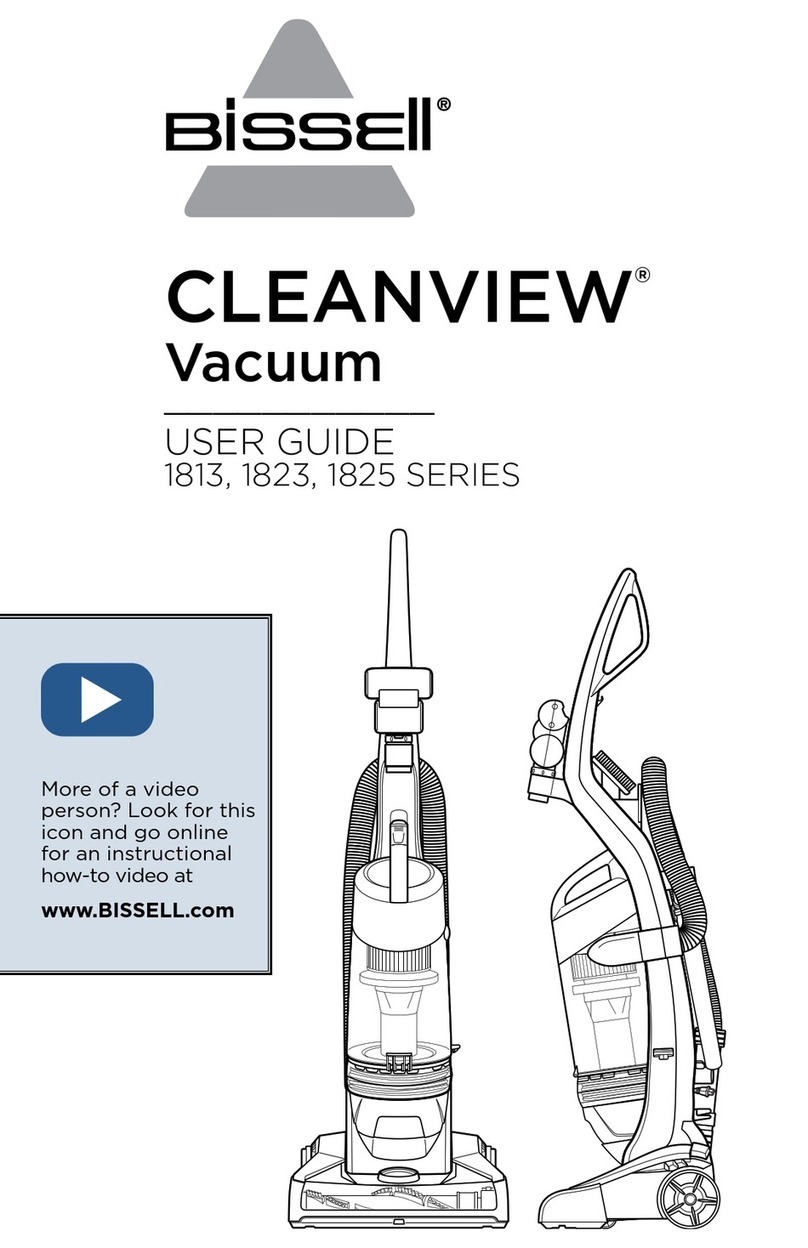 Bissell CLEANVIEW 1813 Series User manual Bissell CLEANVIEW 1813 Series User manual