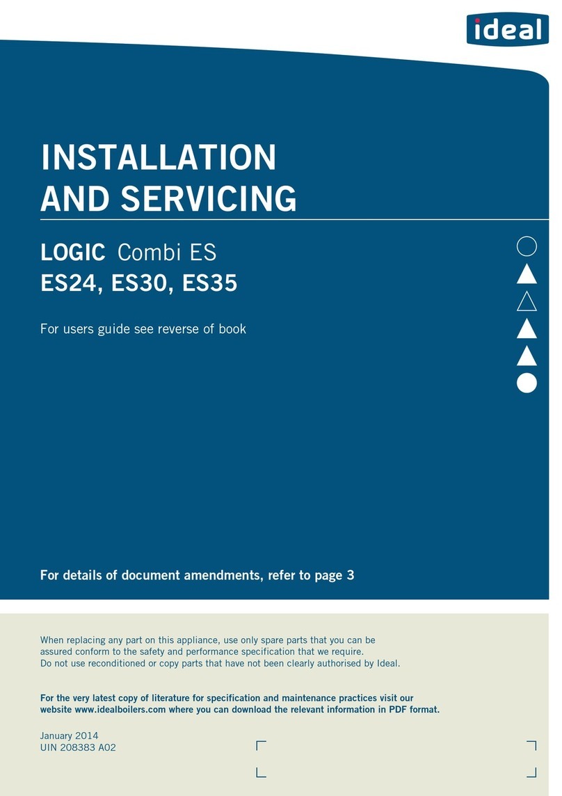 IDEAL LOGIC Combi ES Series User manual