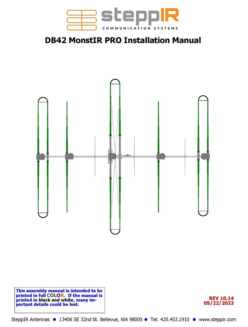 SteppIR MonstIR PRO DB42 installation manual SteppIR MonstIR PRO DB42 installation manual