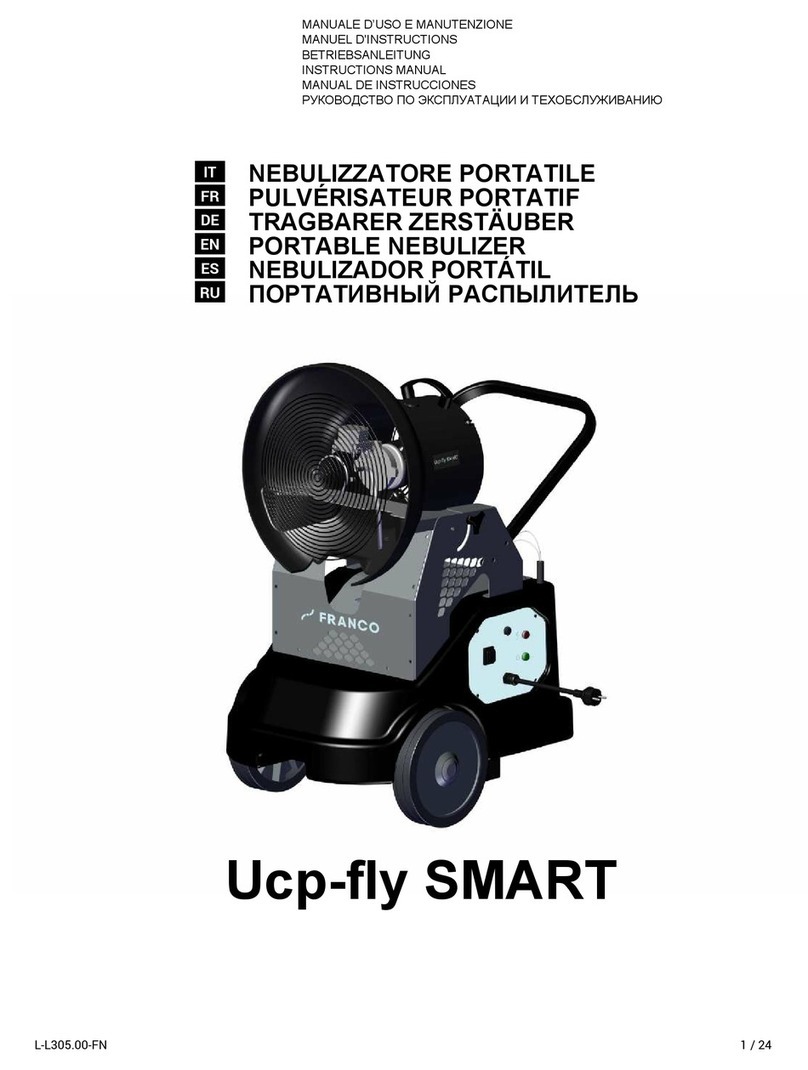 FRANCO Ucp-fly SMART instruction manual