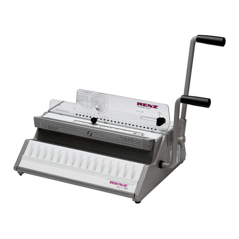 Renz eco C 360 Operation manual