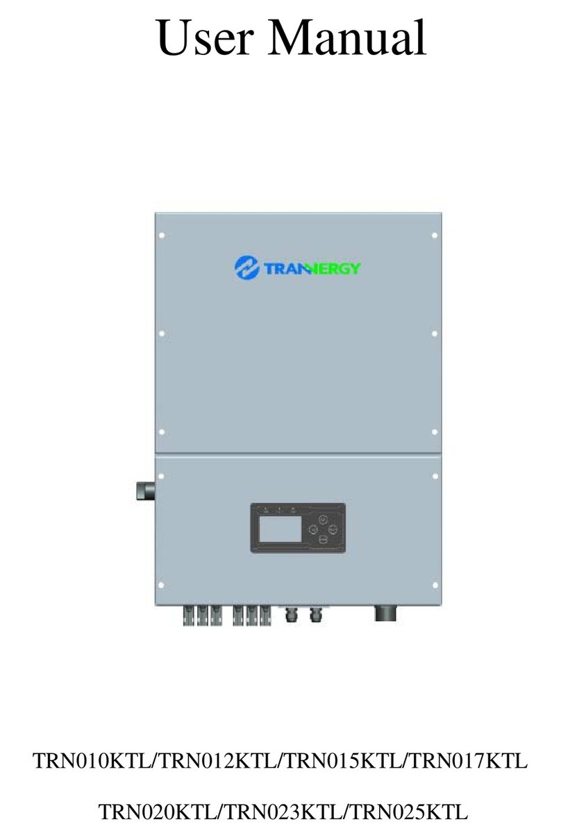 Trannergy TRN010KTL user manual
