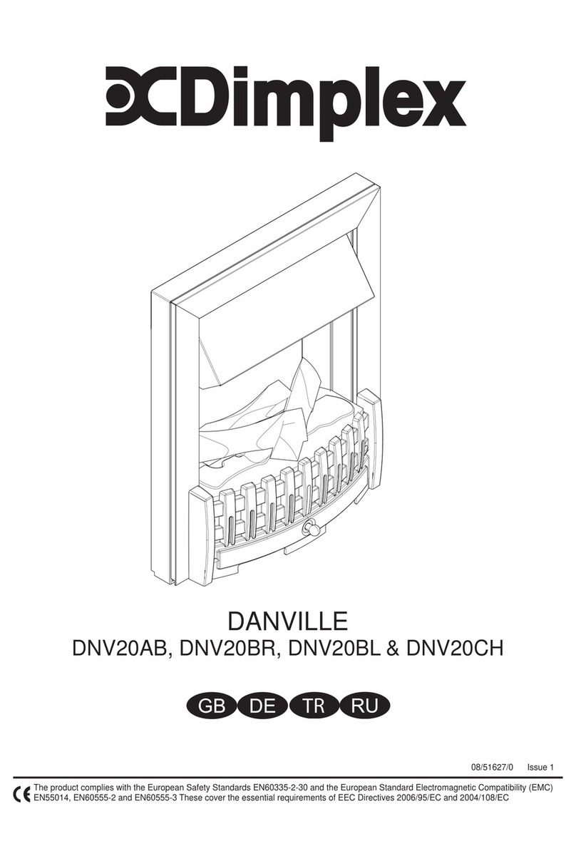Dimplex DNV20BR User manual Dimplex DNV20BR User manual