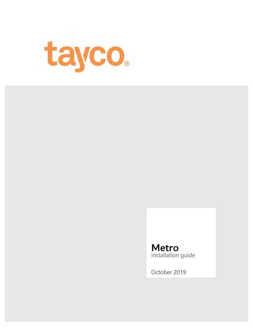 tayco Metro User manual tayco Metro User manual