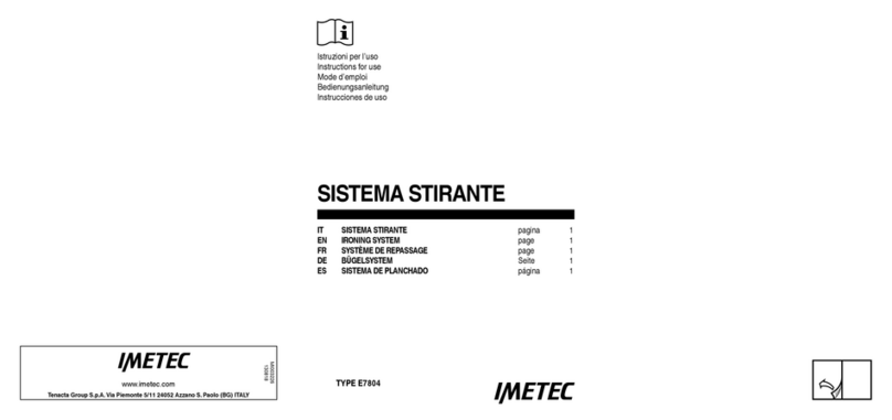 Imetec E7804 User manual