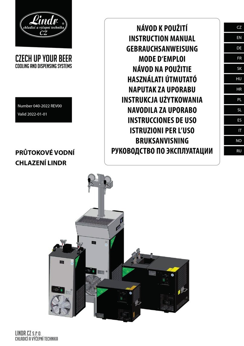 LINDR Green Line new CWP 100 instruction manual