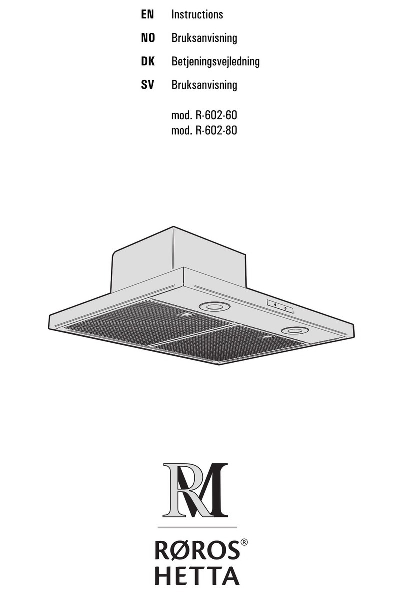 ROROS HETTA R-602-60 instructions
