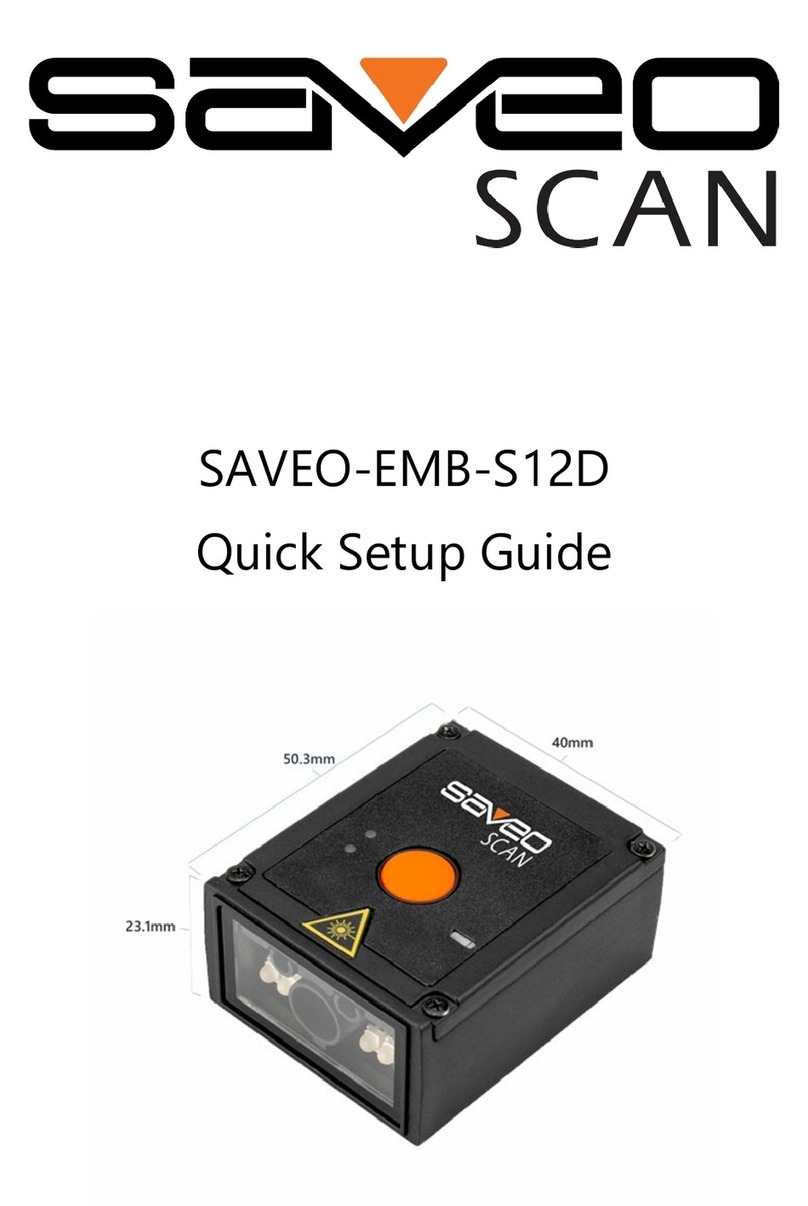 Saveo Scan SAVEO-EMB-S12D User manual