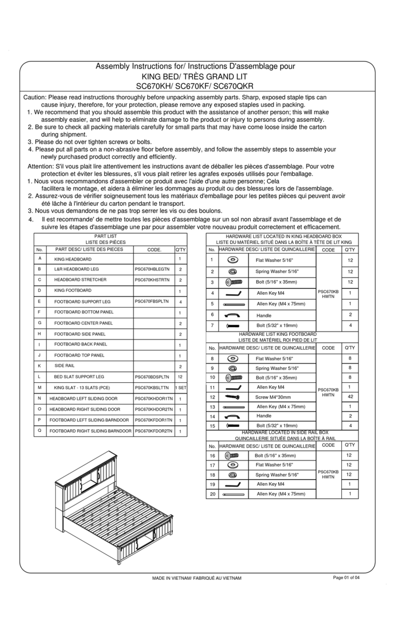 Elements SC670KH Assembly instructions