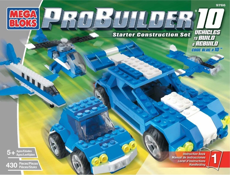 Mega Bloks PROBUILDER 9766 Instruction book