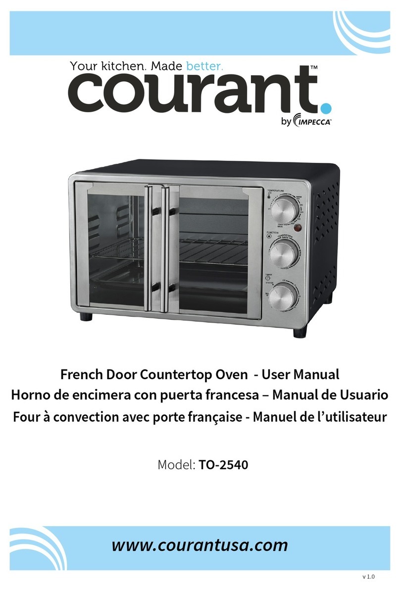 Impecca Courant TO-2540 user manual
