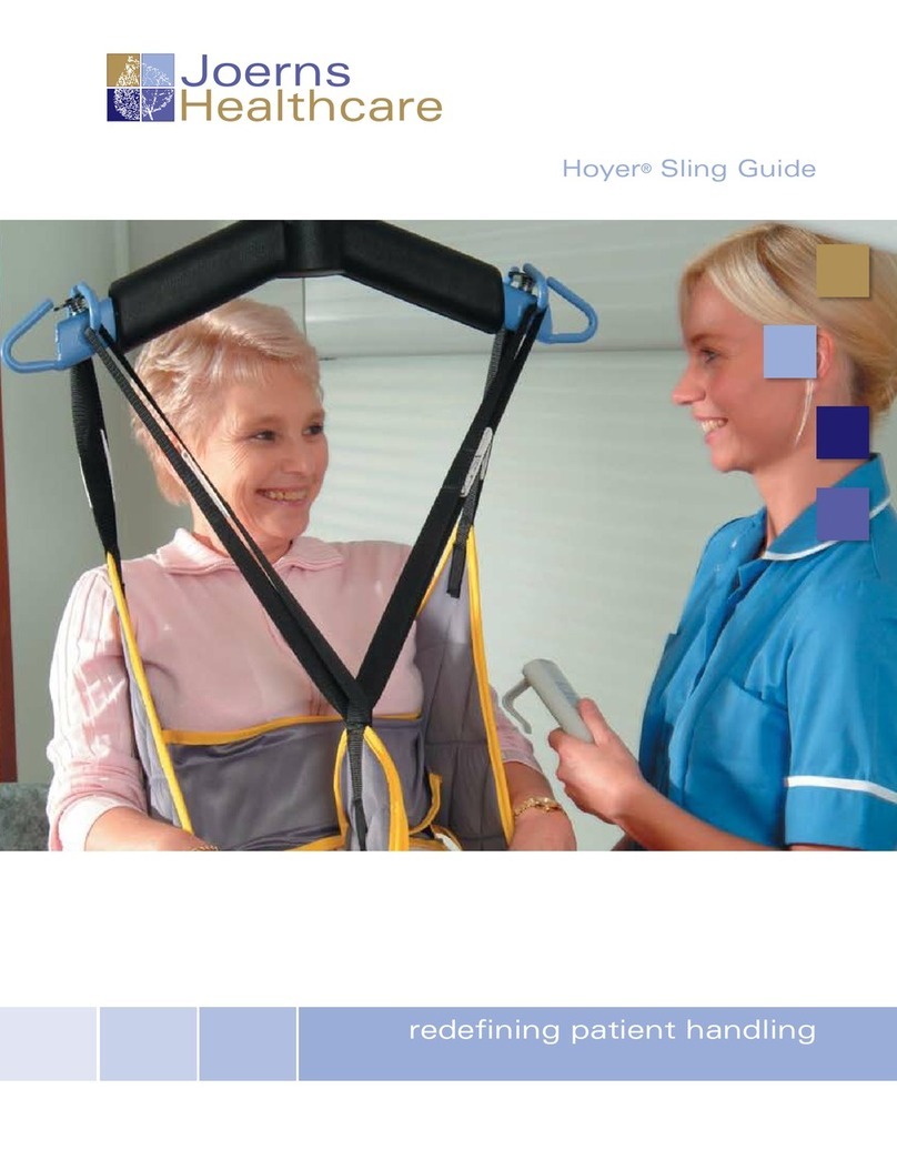 Joerns Healthcare Hoyer Sling User manual