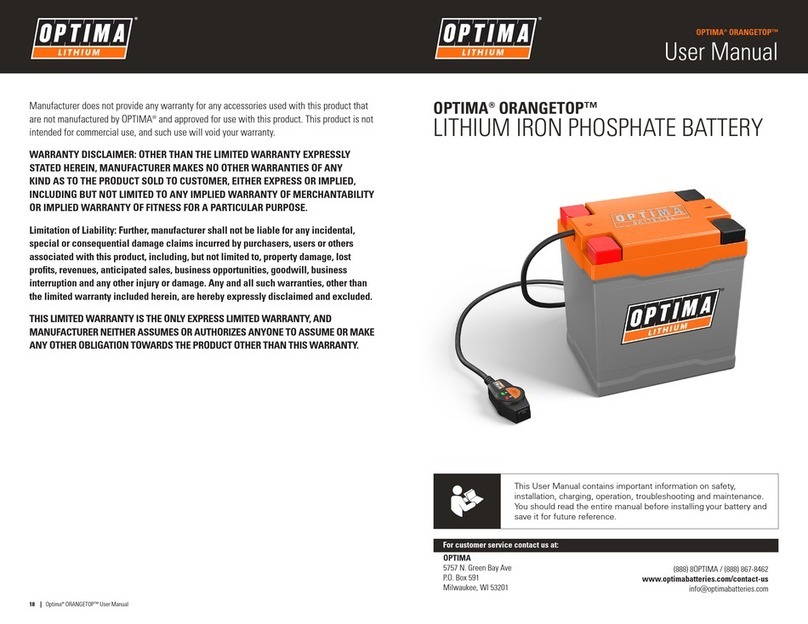 Optima ORANGETOP QUAD7 user manual