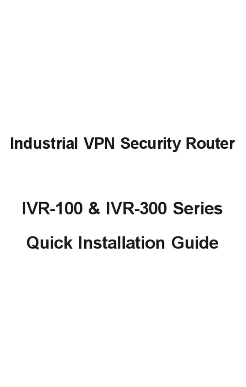 Planet IVR-100 Series User manual
