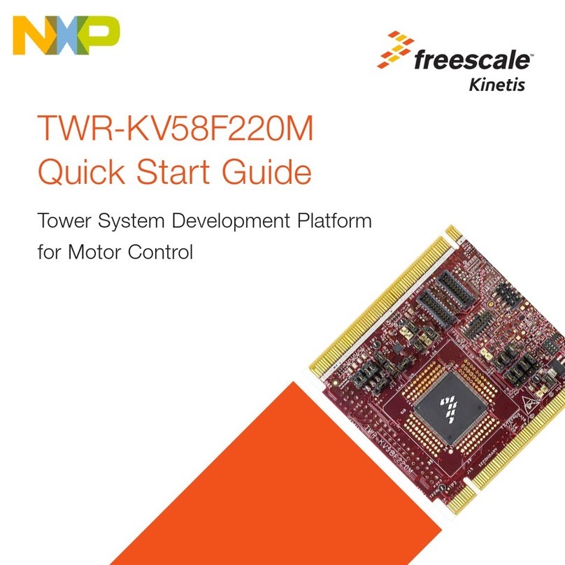 NXP Semiconductors Freescale Kinetis TWR-KV58F220M User manual